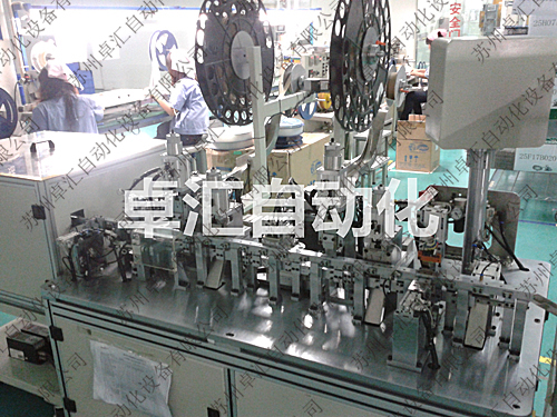 FFC類雙排折彎插端子機